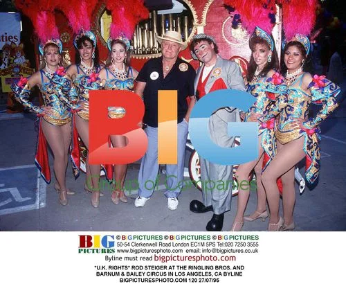 Rod Steiger at Ringling Bros. Circus in LA