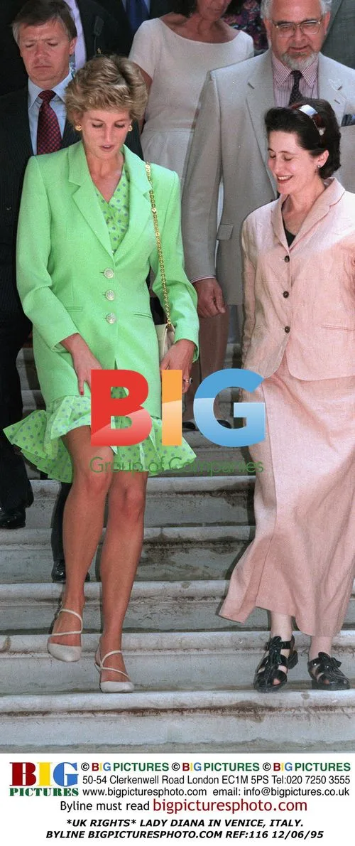 Lady Diana in Venice, Italy