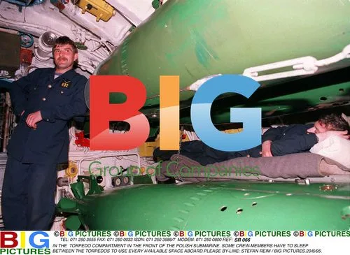 Crew aboard Polish Foxtrot submarine