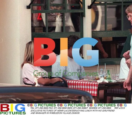 HENRI LACONTE ENJOYS LUNCH WITH GIRLFRIEND AND MANAGER