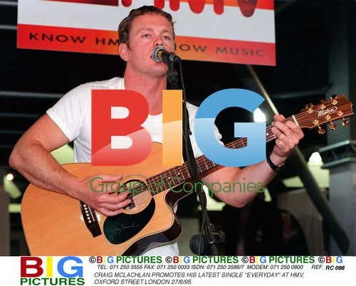 Craig McLachlin Promotes Single 'Every Day' at HMV