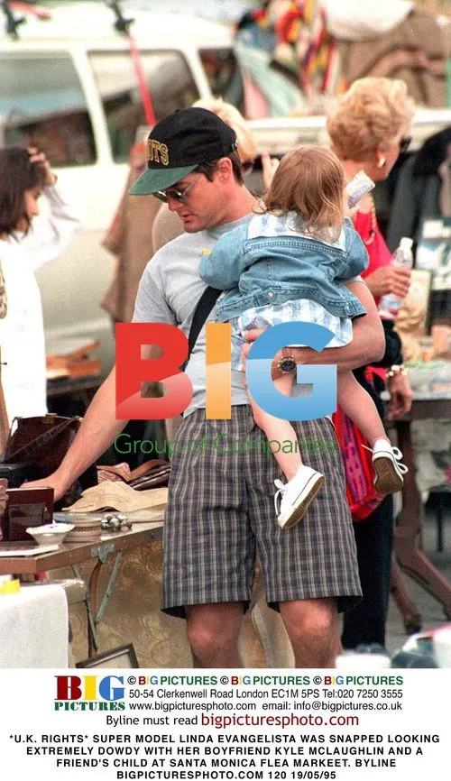Linda Evangelista at Santa Monica Flea Market