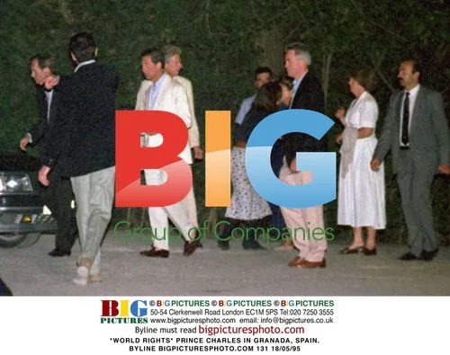Prince Charles in Granada, Spain