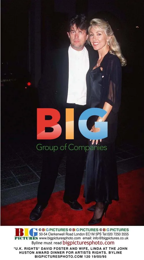 David Foster and wife Linda at artists' rights dinner