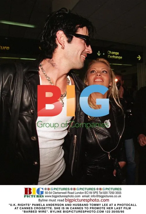 Pamela Anderson and Tommy Lee at Cannes