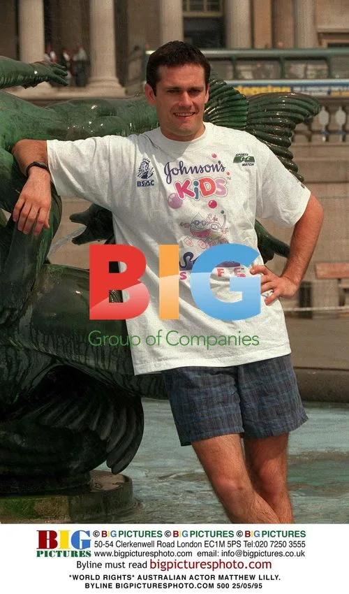 Matthew Lilly in Trafalgar Square