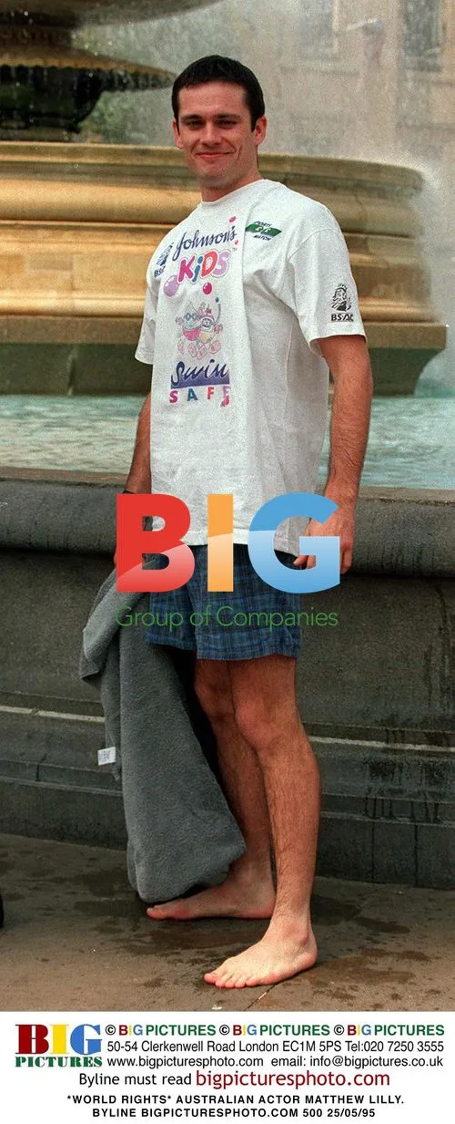 Matthew Lilly in Trafalgar Square