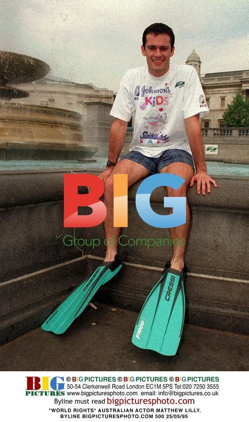 Matthew Lilly in Trafalgar Square