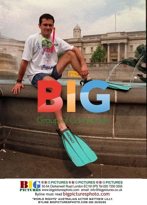 Matthew Lilly in Trafalgar Square