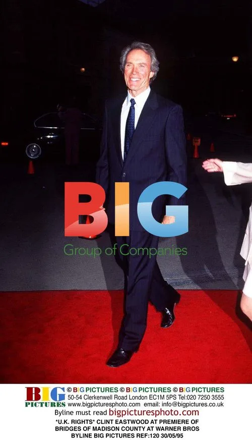 Clint Eastwood at Bridges of Madison County Premiere