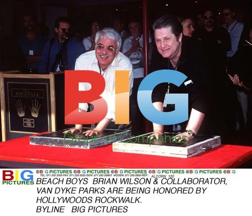 Brian Wilson & Van Dyke Parks Honored by Hollywood Rockwalk