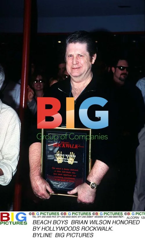 Brian Wilson Honoured by Hollywood's RockWalk