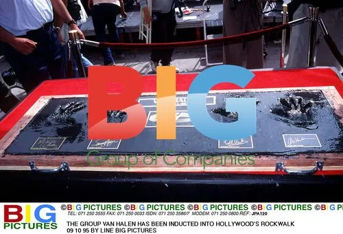 Van Halen Inducted into Hollywood Rockwalk