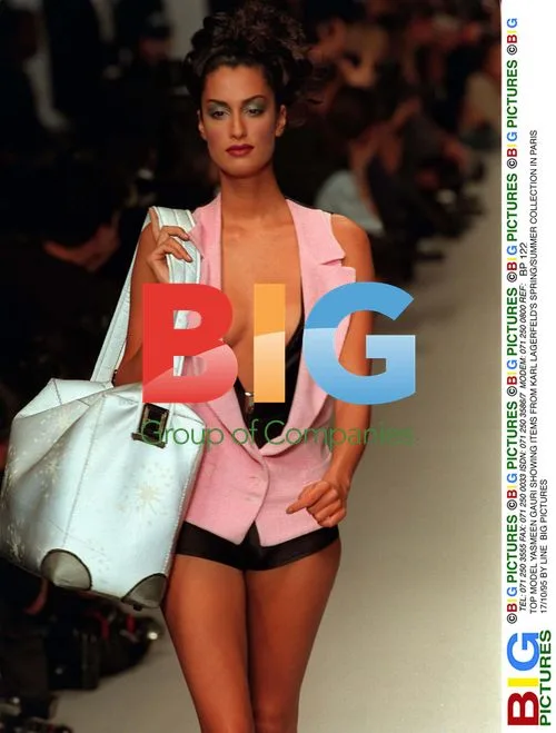 Yasmeen Gauri Showcases Lagerfeld Collection