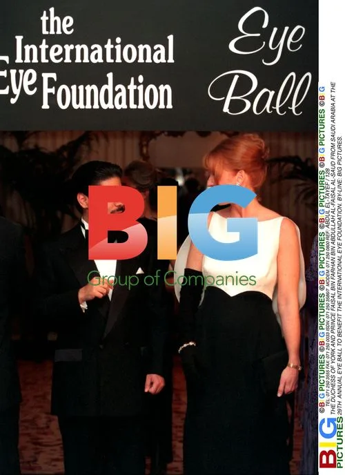 Prince Faisal and Duchess of York at Eye Ball