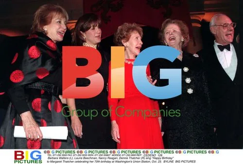 Margaret Thatcher's 70th Birthday Party