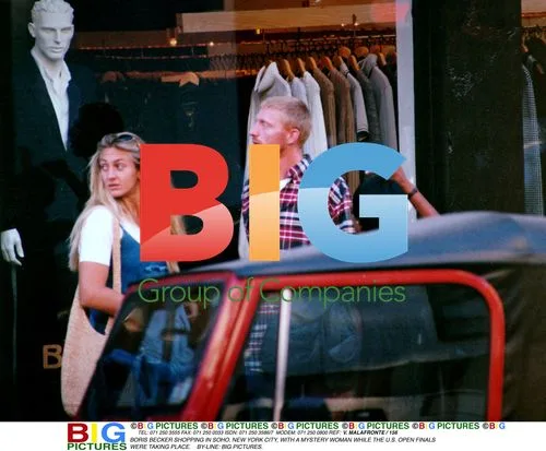 Boris Becker Shops in Soho With Mystery Woman
