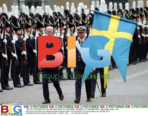 King Carl Gustaf XVI and President of Estonia