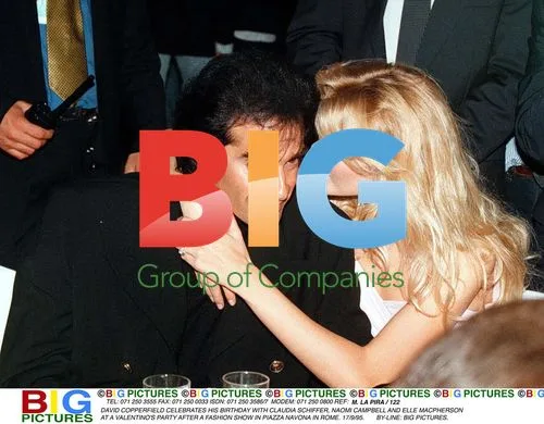 David Copperfield Celebrates Birthday in Rome
