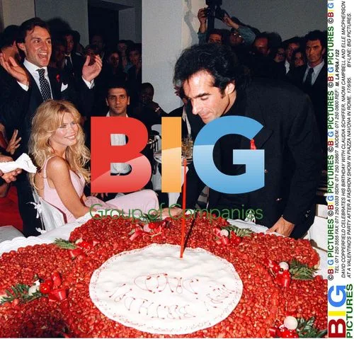 Copperfield Celebrates Birthday with Schiffer, Campbell, Macpherson