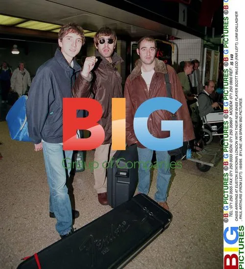 OASIS at Euston Station, London 1995