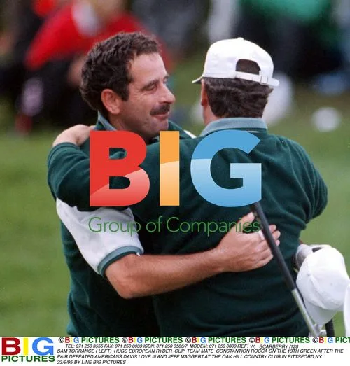 Sam Torrance and Constantino Rocca at 1995 Ryder Cup