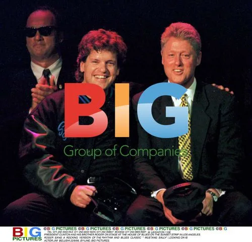 President Clinton and Brother Roger Perform at House of Blues