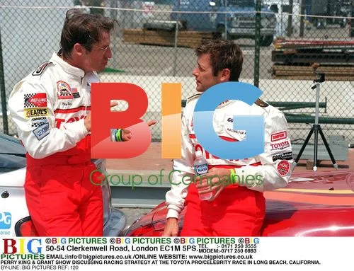 PERRY KING & GRANT SHOW at Toyota Pro/Celebrity Race