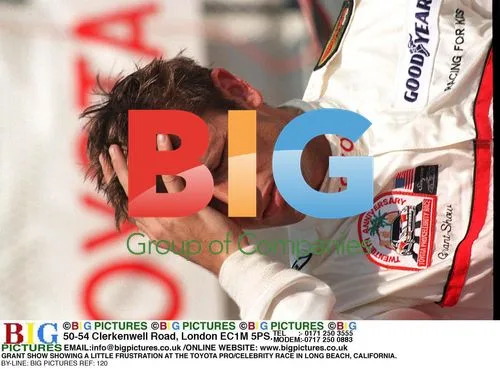 Grant Show Frustrated at Toyota Pro/Celebrity Race