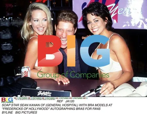Sean Kanan of GH with Bra Models