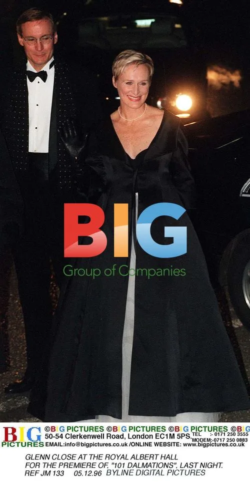 Glenn Close at 101 Dalmatians Premiere