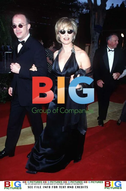 Jessica Lange & husband at 68th Oscars