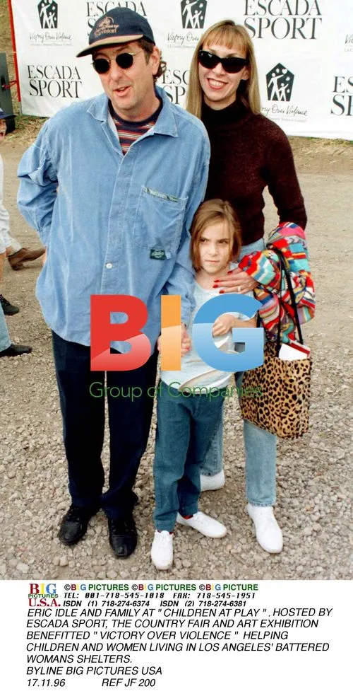Eric Idle and family at ESCADA SPORT event