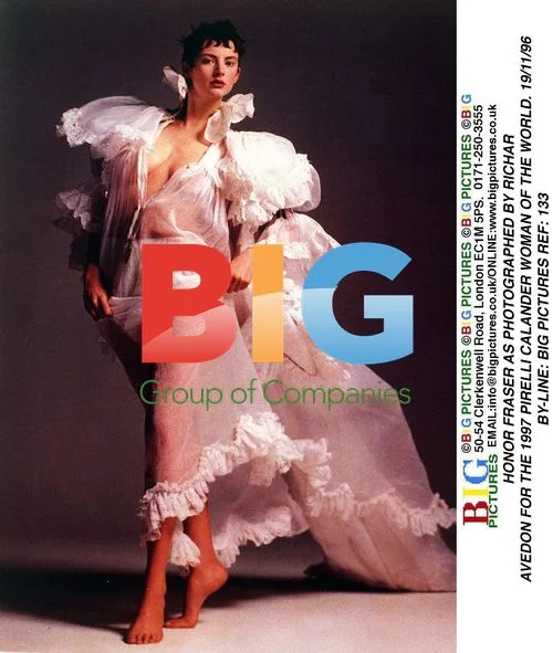 Honor Fraser by Richard Avedon for 1997 Pirelli Calendar