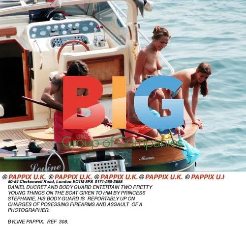 Ducret and Bodyguard Entertain on Boat