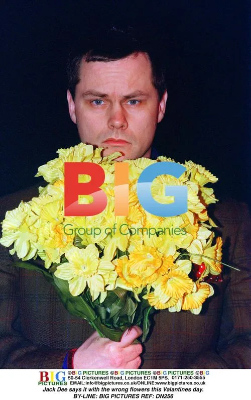 Jack Dee with wrong flowers on Valentine's Day