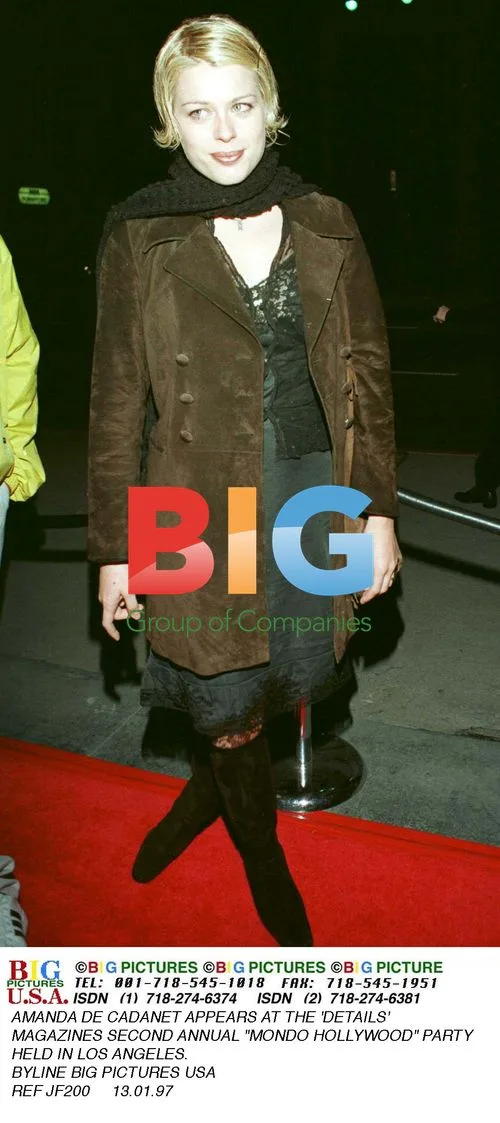 Amanda DeCadenet at DETAILS magazine party