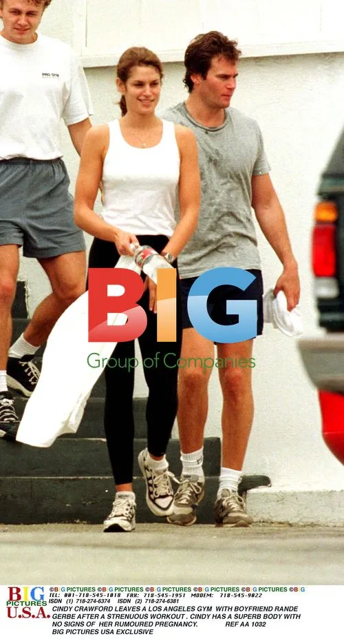 Cindy Crawford Leaves LA Gym With Boyfriend