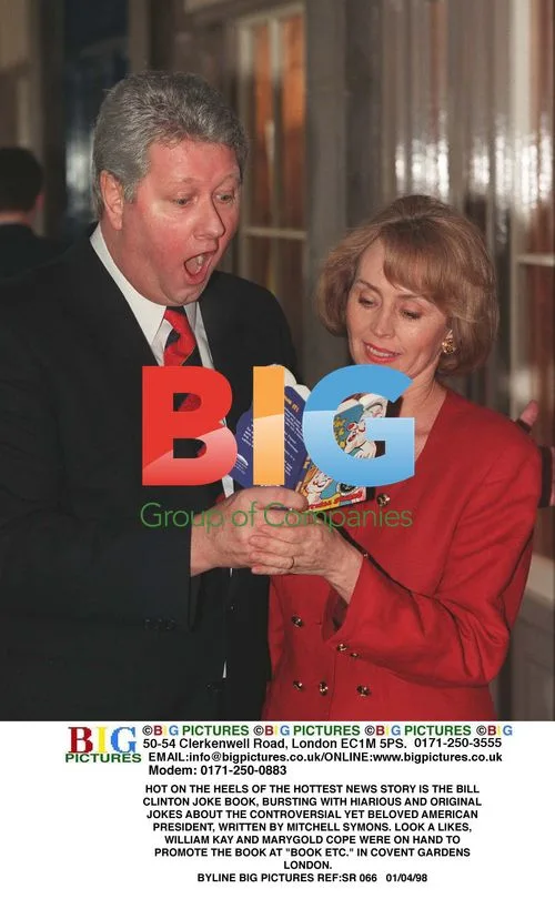 Bill Clinton Joke Book Promotion