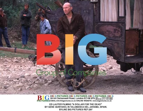 Ed Lauter Filming "A Dollar for the Dead"