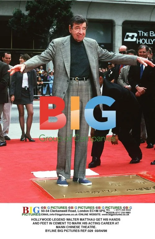 Walter Matthau Handprint Ceremony at Mann Chinese Theatre