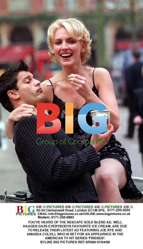 Haagen Dazs Ad Featuring Joe Rye and Amanda Colvill