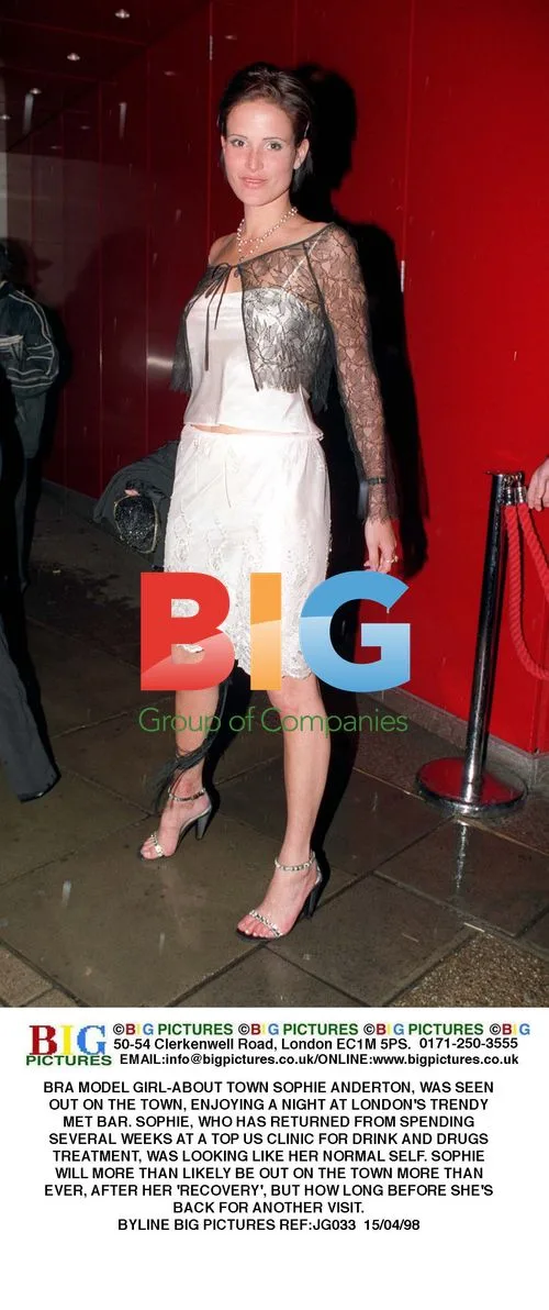 Sophie Anderton Out in London