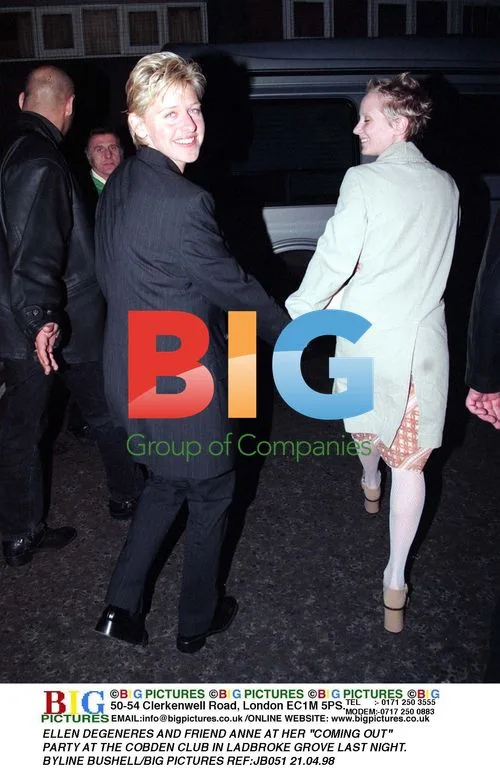 Ellen DeGeneres at Coming Out Party