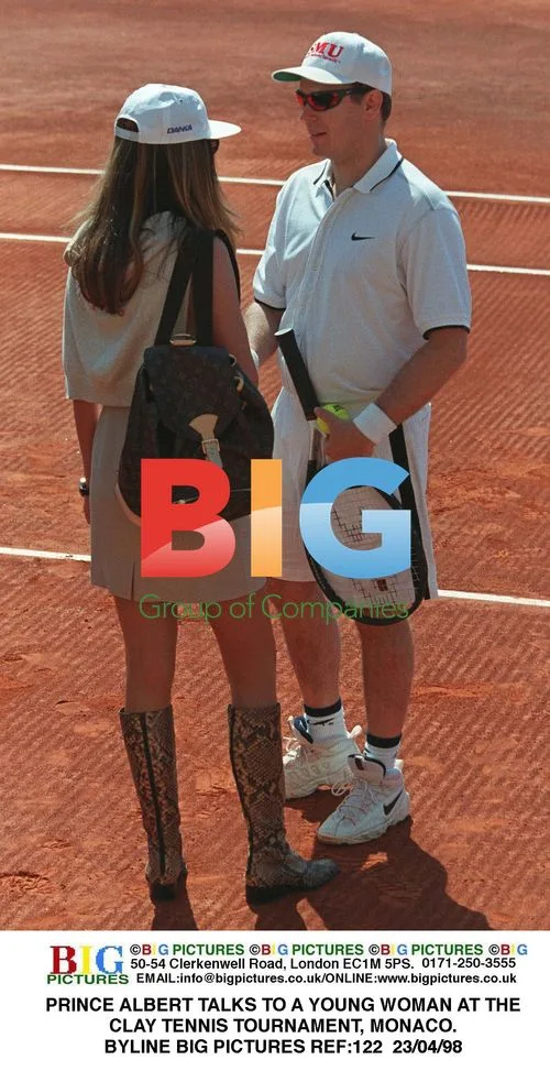 Prince Albert at Clay Tennis Tournament