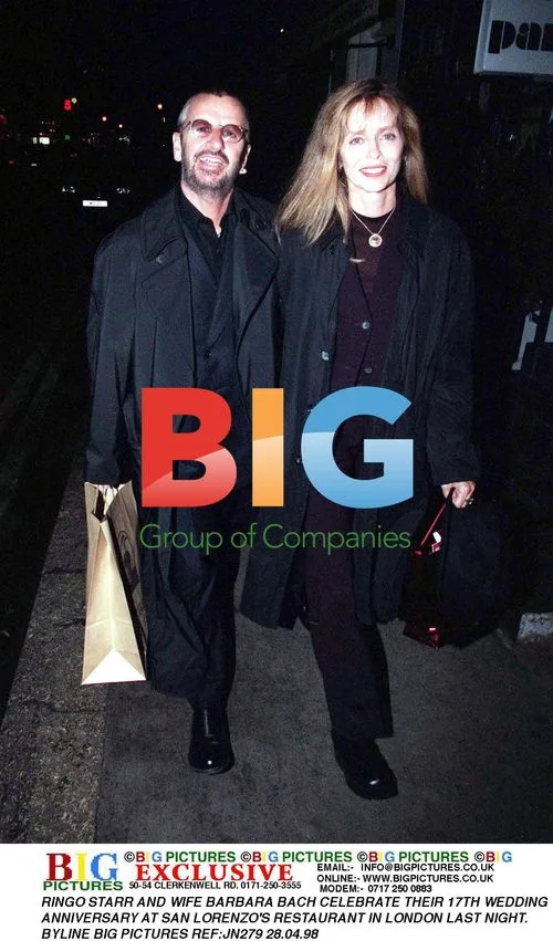 Ringo Starr and Barbara Bach Celebrate 17th Anniversary