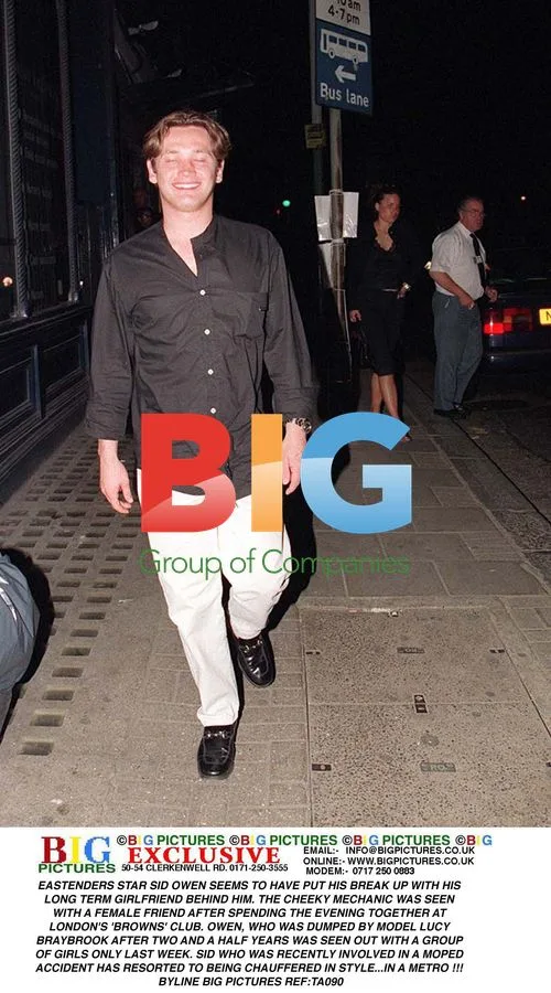 Sid Owen Spotted With Female Friend
