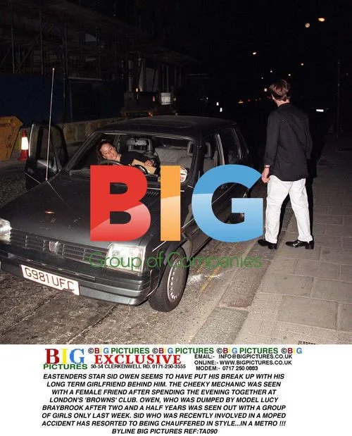 Sid Owen Seen with Female Friend