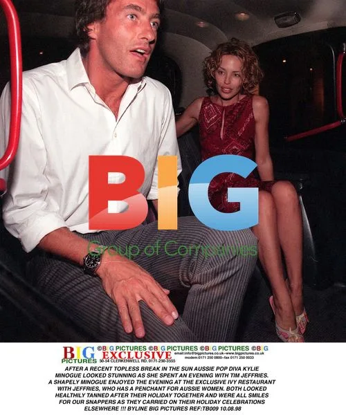 Kylie Minogue Spotted with Tim Jeffries