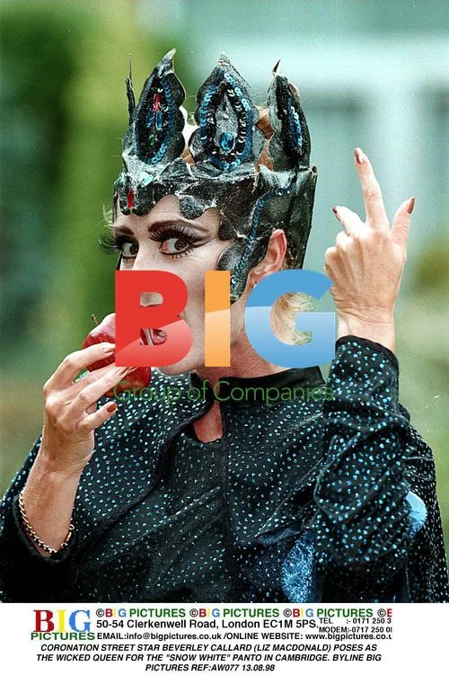 Beverley Callard as Wicked Queen for "Snow White" Panto